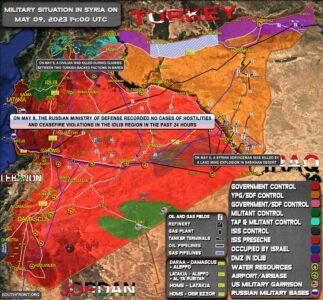Military Situation In Syria On May 9, 2023 (Map Update)