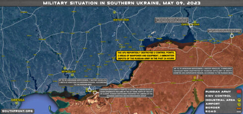 Military Situation In Southern Ukraine On May 9, 2023 (Map Update)