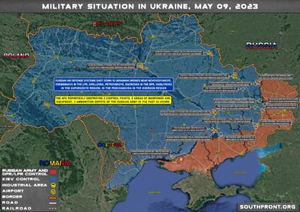 Military Situation In Ukraine On May 9, 2023 (Map Update)